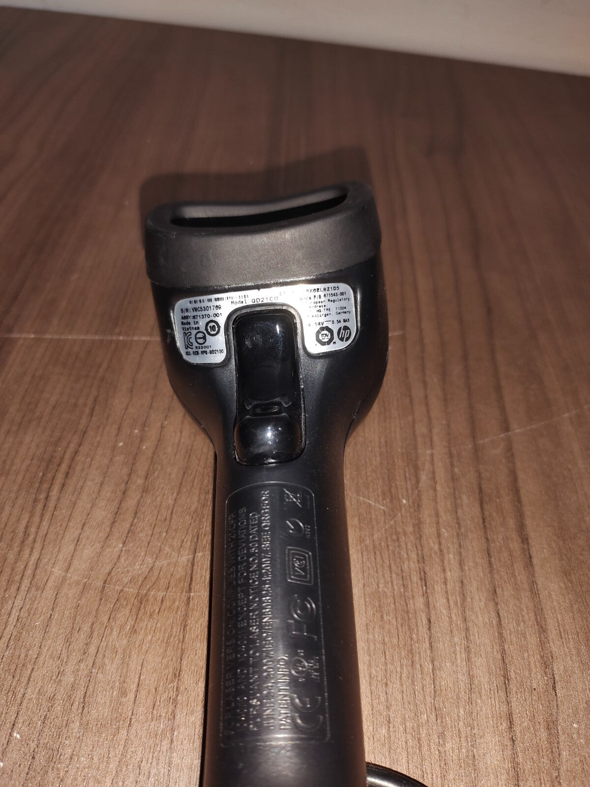 HP/Datalogic QD2100 671543-001 USB Linear Imaging Barcode Scanner - 1