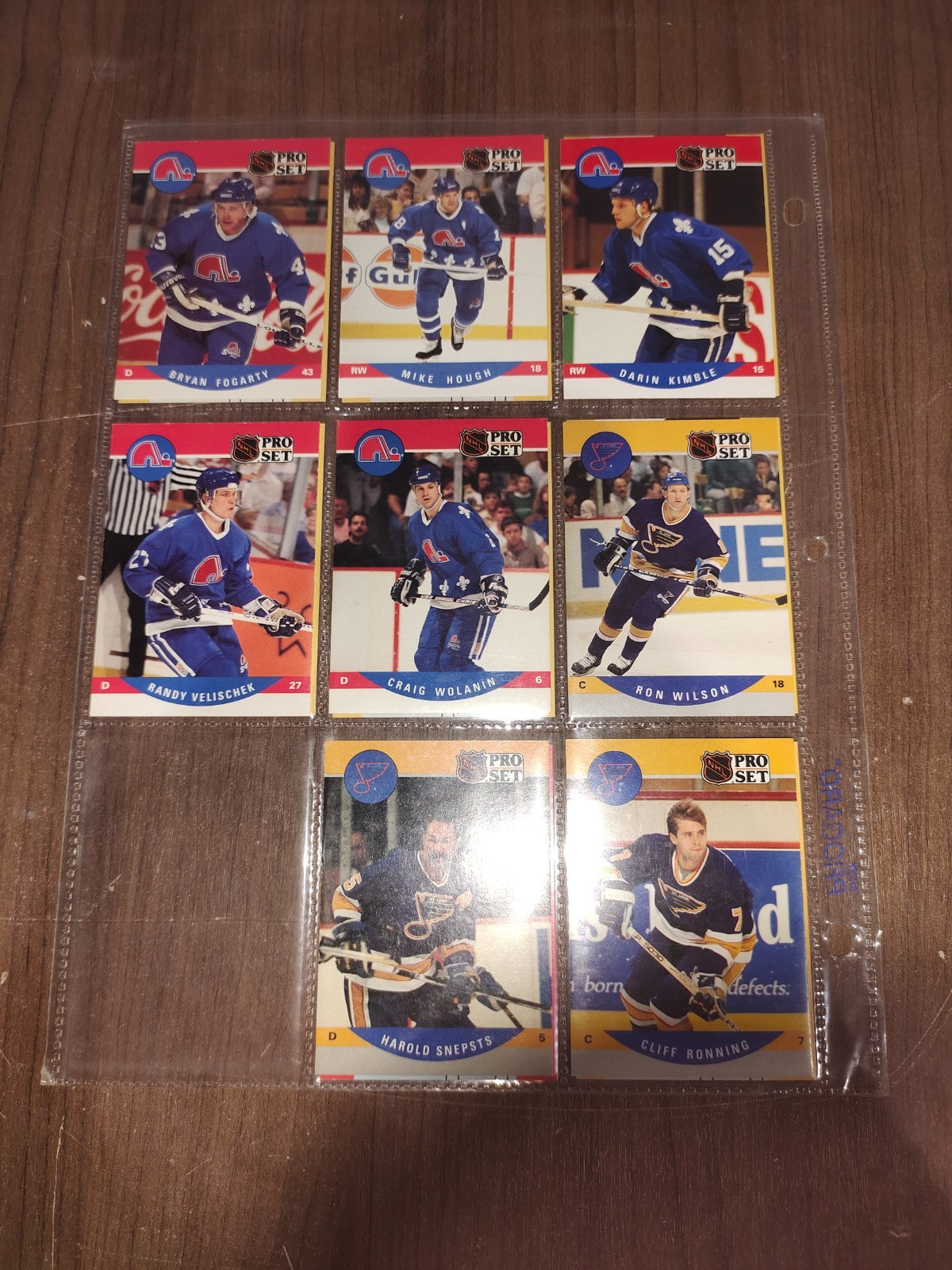 Rare Collectible NHL - Assorted Cards (Set - 9) PRO-SET - Set of 16 Cards