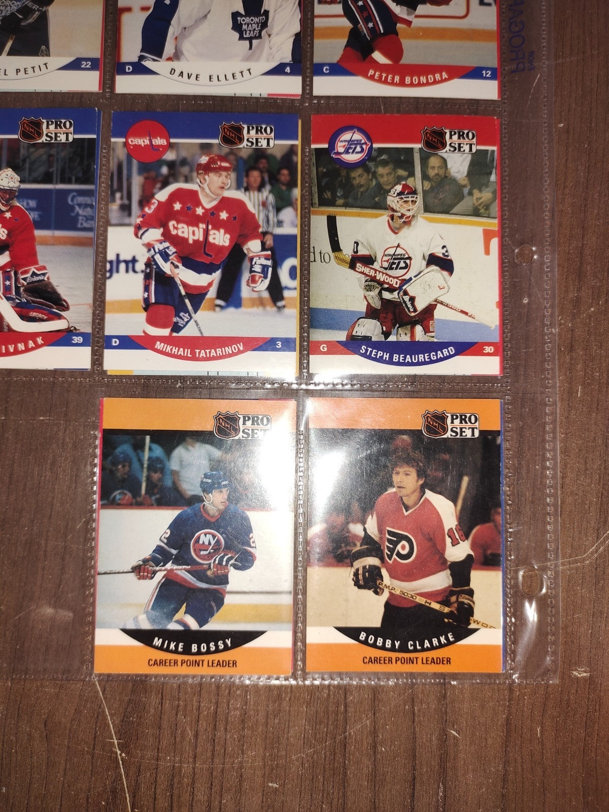 Rare Collectible NHL - Assorted Cards (Set - 7) PRO-SET - Set of 16 Cards