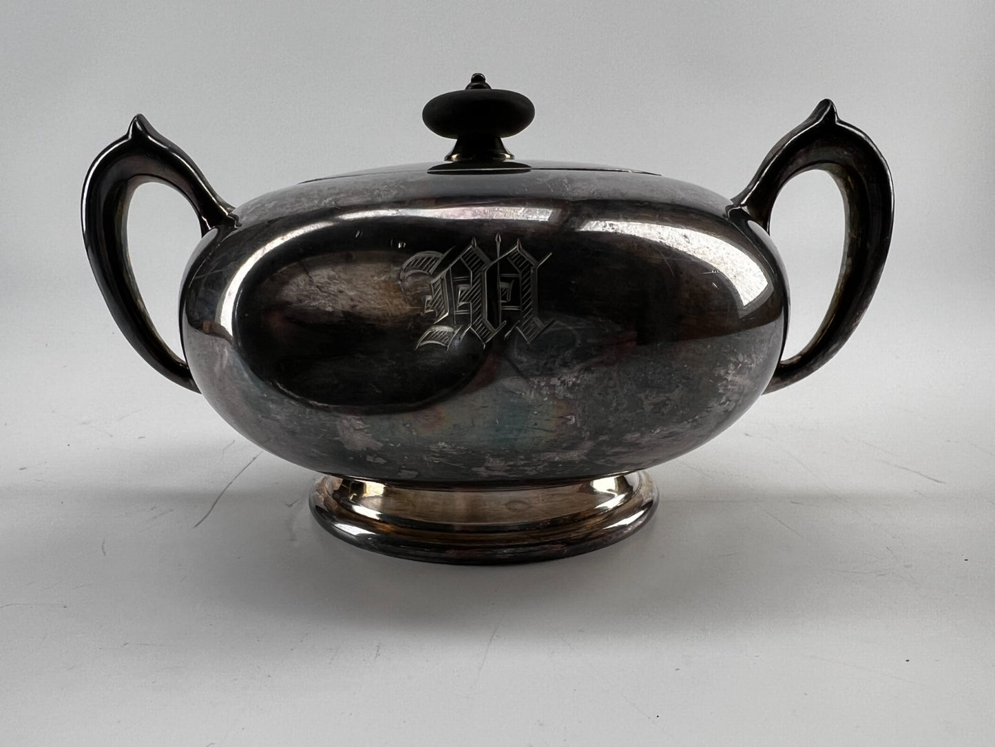 Vintage Wm A Rogers Silver Plate Tea Pot Set - 3pcs