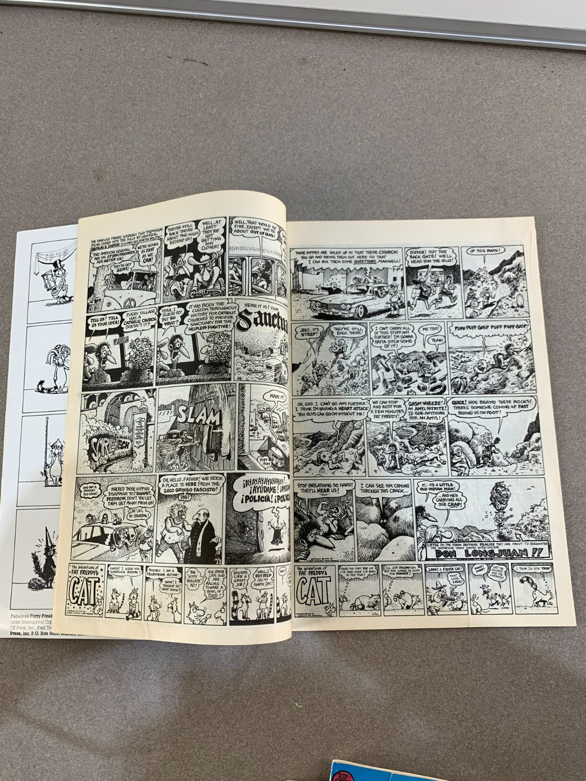 (1975) Fabulous Furry Freak Brothers #4