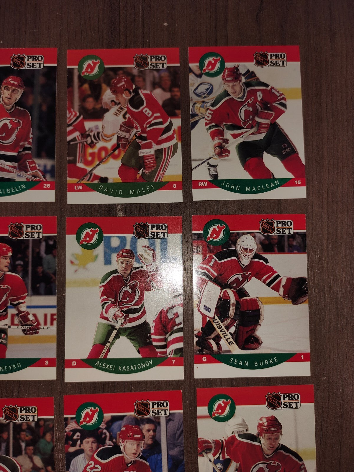 Rare Collectible NHL - New Jersey Devils Cards PRO-SET - Set of 16 Cards