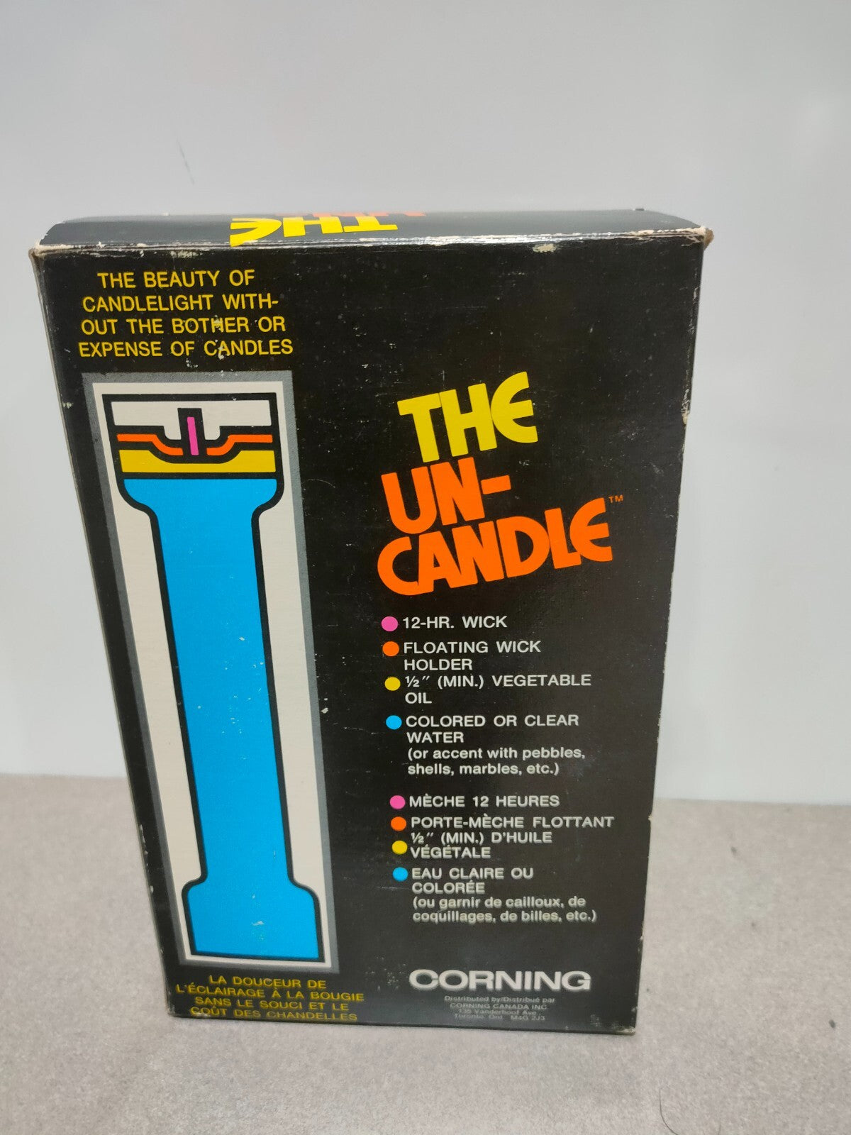 1970's The Un Candle, Vintage Floating Candles.