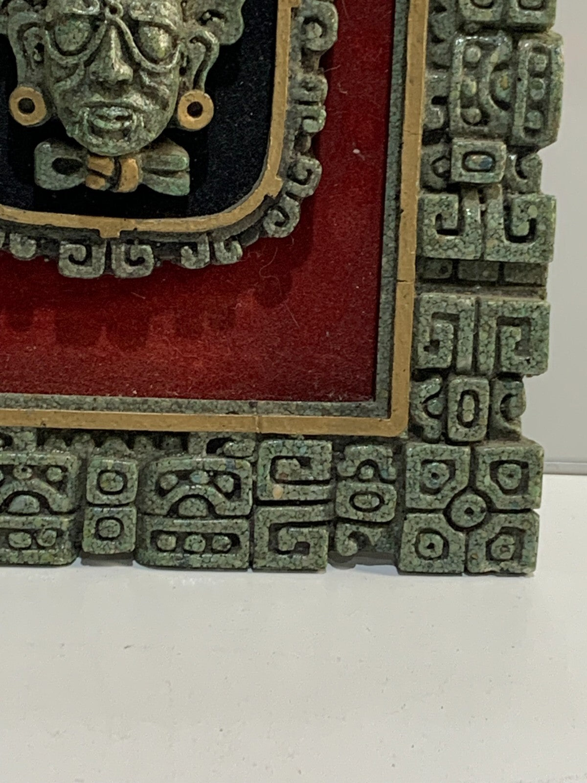 Vintage Mid Century Zarebski Mexican Mayan Aztec 3D