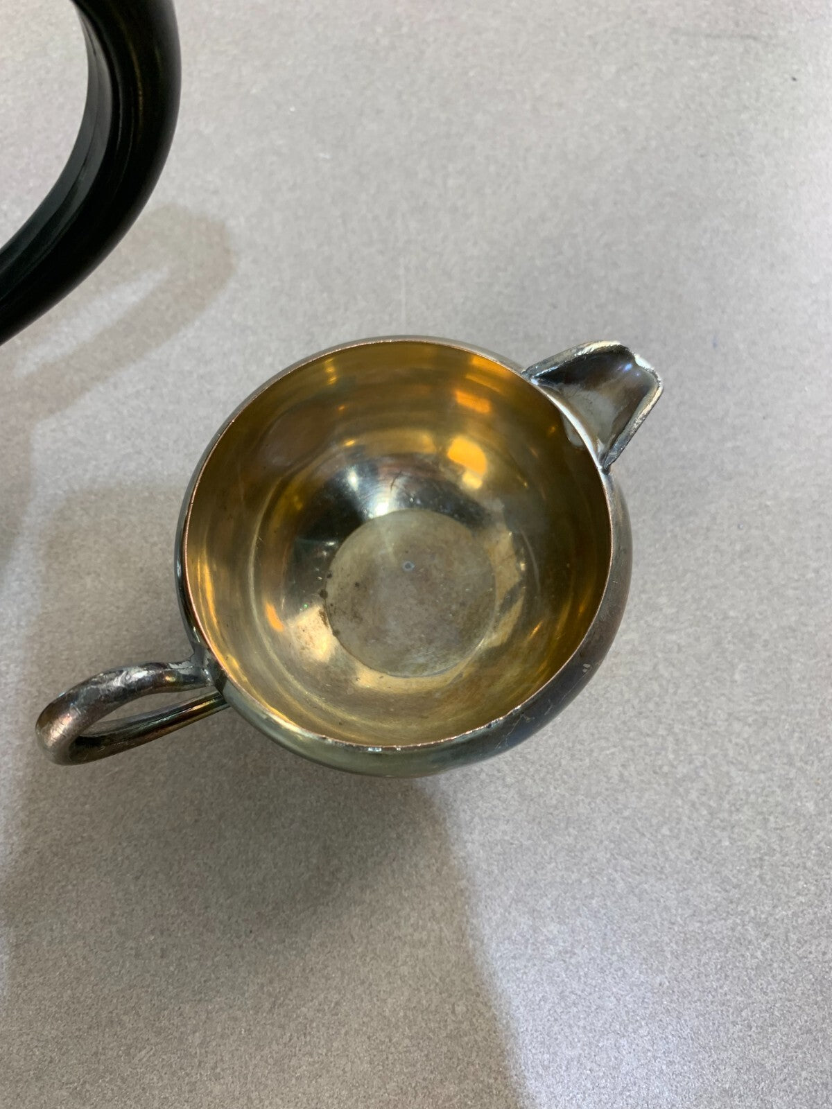 Wm. A Rogers Silver Plated Coffee or Tea Pot Sugar Bowl and Creamer Serve Set