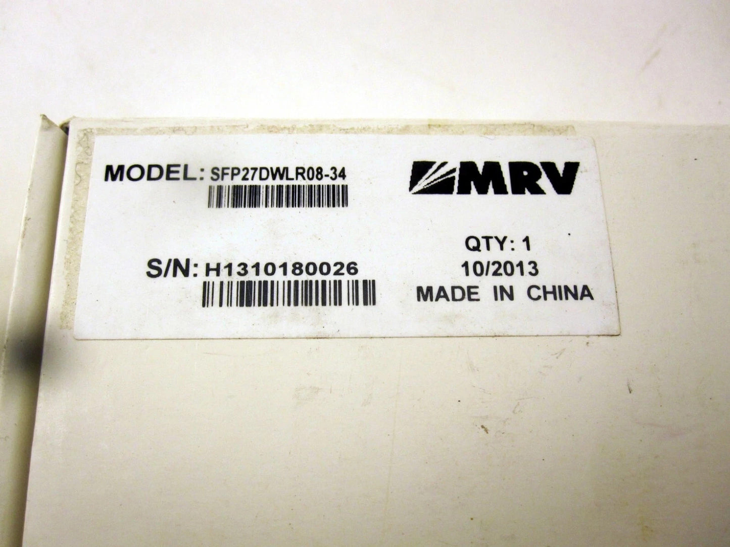 MRV SFP27DWLR08-34
