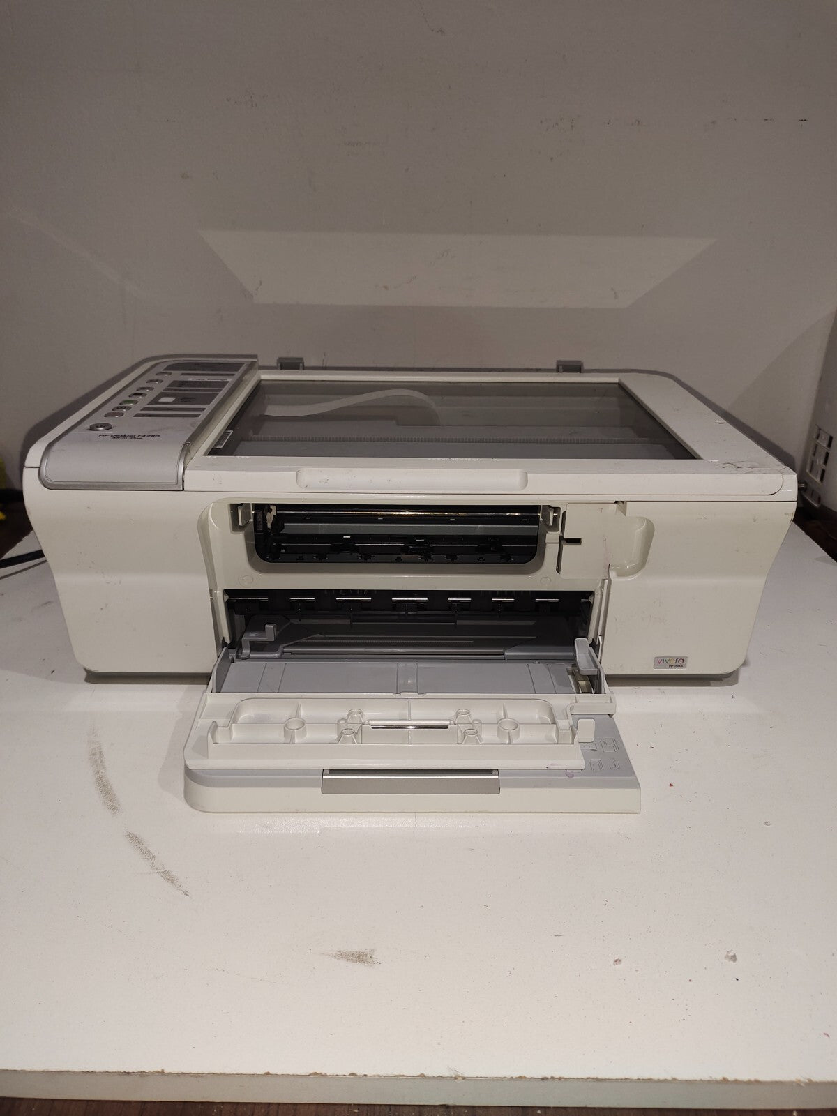 HP Deskjet F4280 All-In-One Printer Scanner Copier CB656A - For Parts/ No Flap