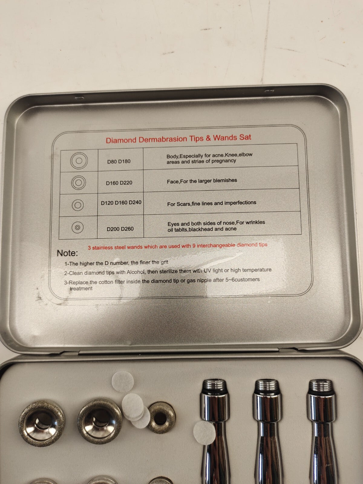 Diamond Microdermabrasion Dermabrasion Tools