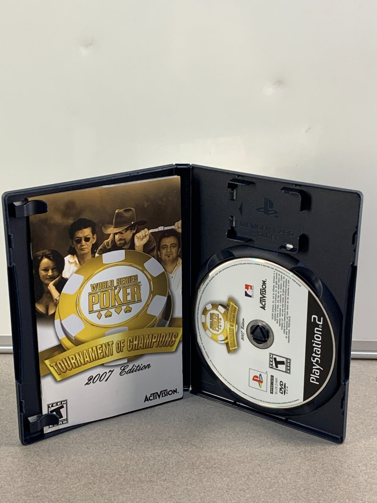 World Series of Poker Tournament of Champions PlayStation 2 PS2 Complete CIB