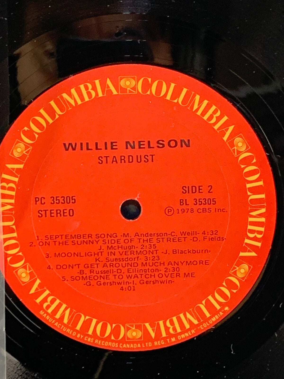 Willie Nelson - Stardust (Vinyl Record LP)