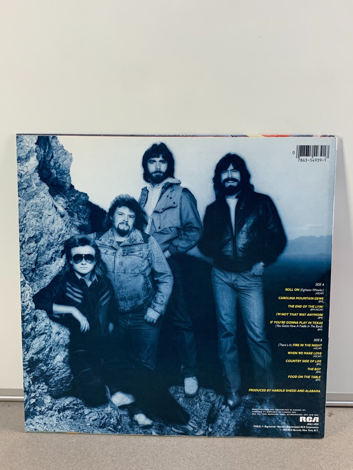 Alabama – Roll On – 1984 RCA Victor (LP, Vinyl) – Southern Country Rock
