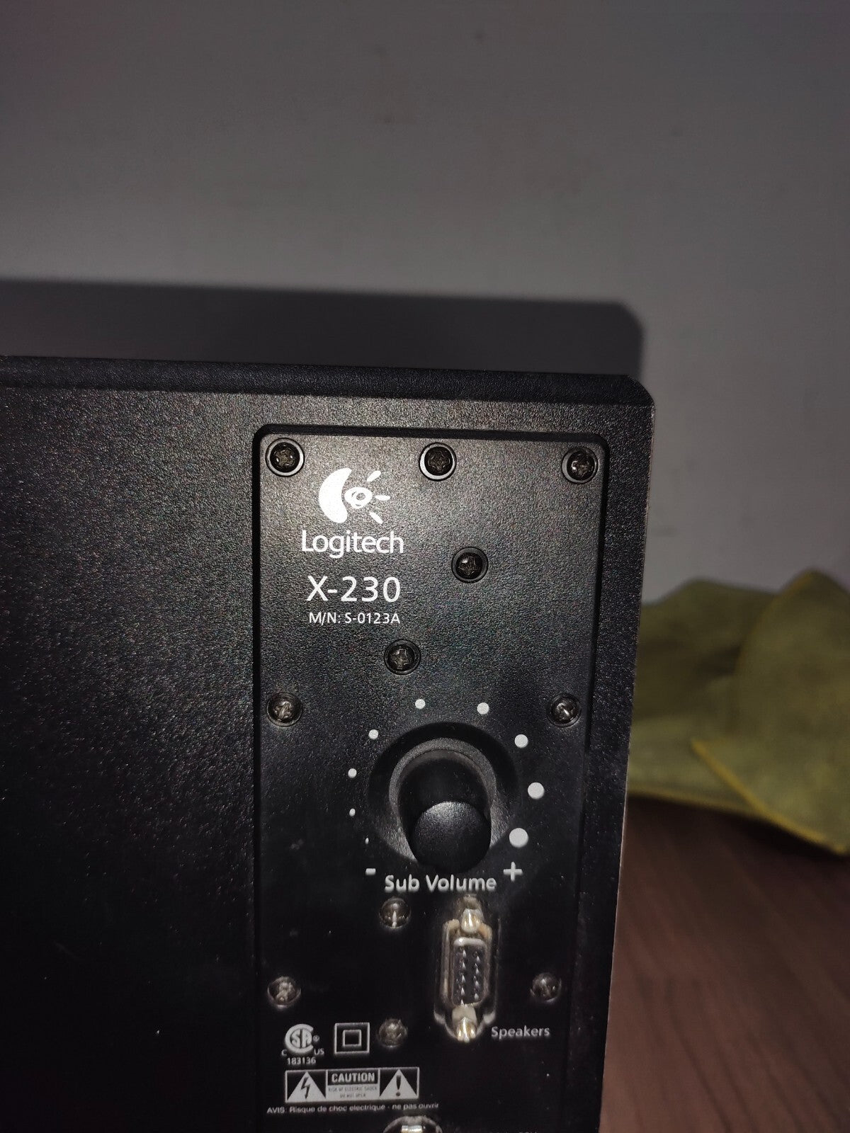 Logitech X-230 - Powerful Ported Subwoofer