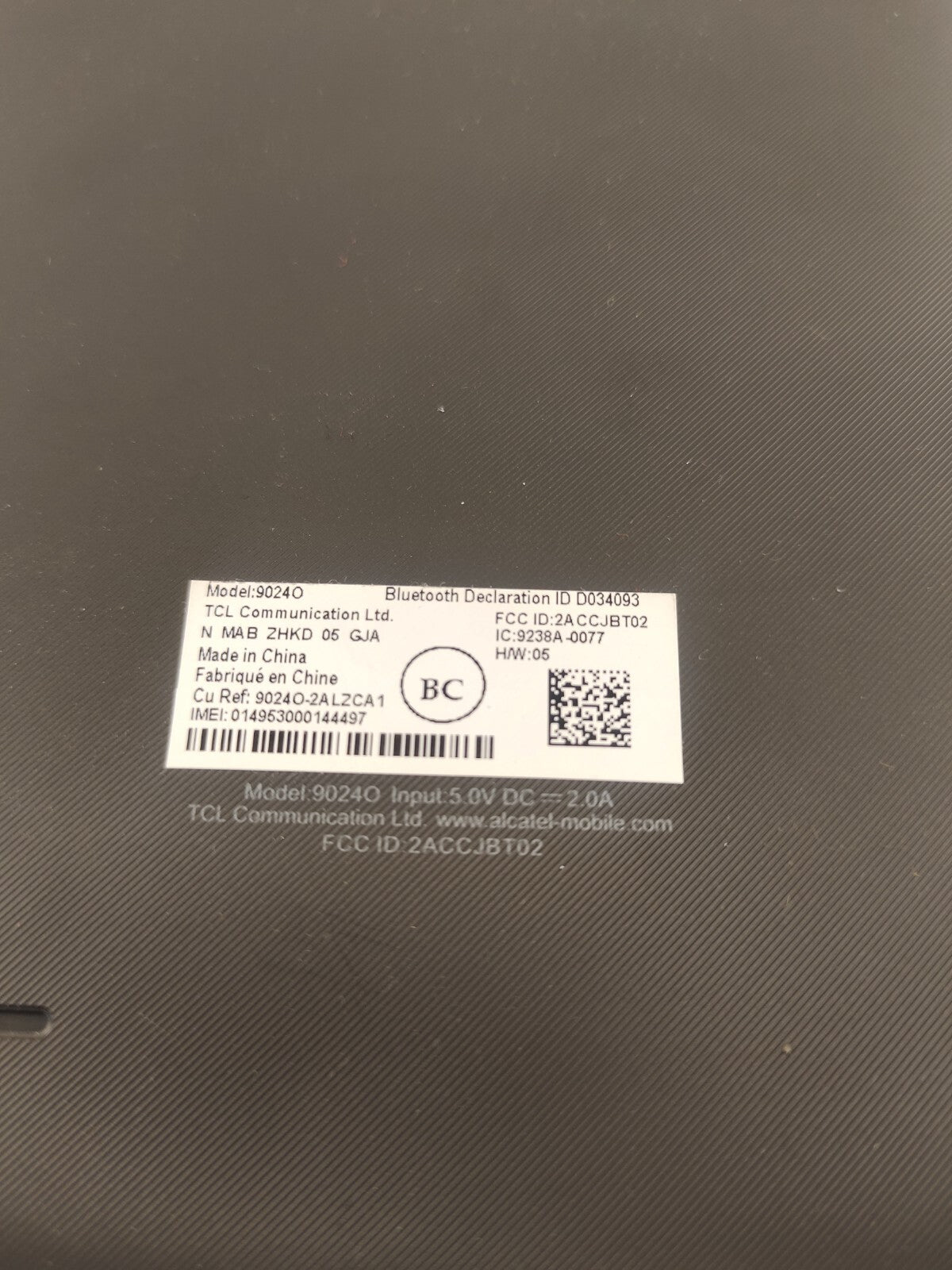 Alcatel A30 16GB Black 8 inch Android Tablet T Mobile 2018 90240