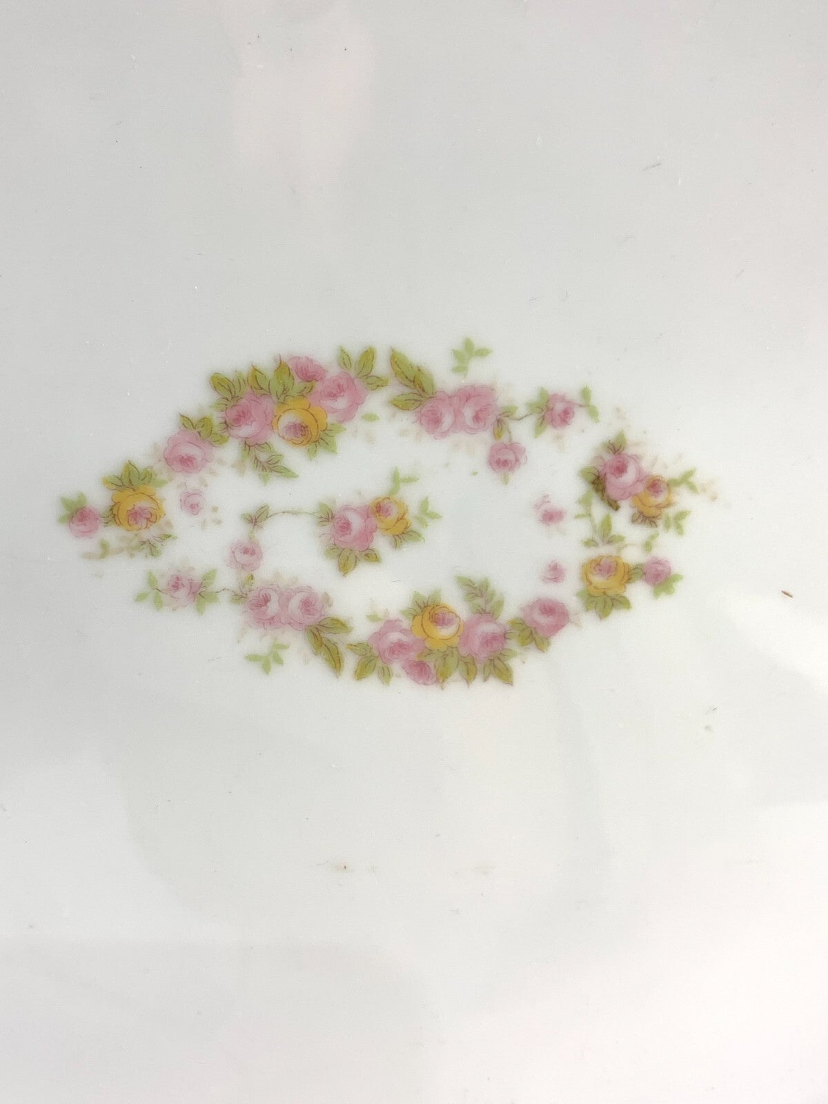 18" Oval Serving Platter Bridal Rose by NORITAKE