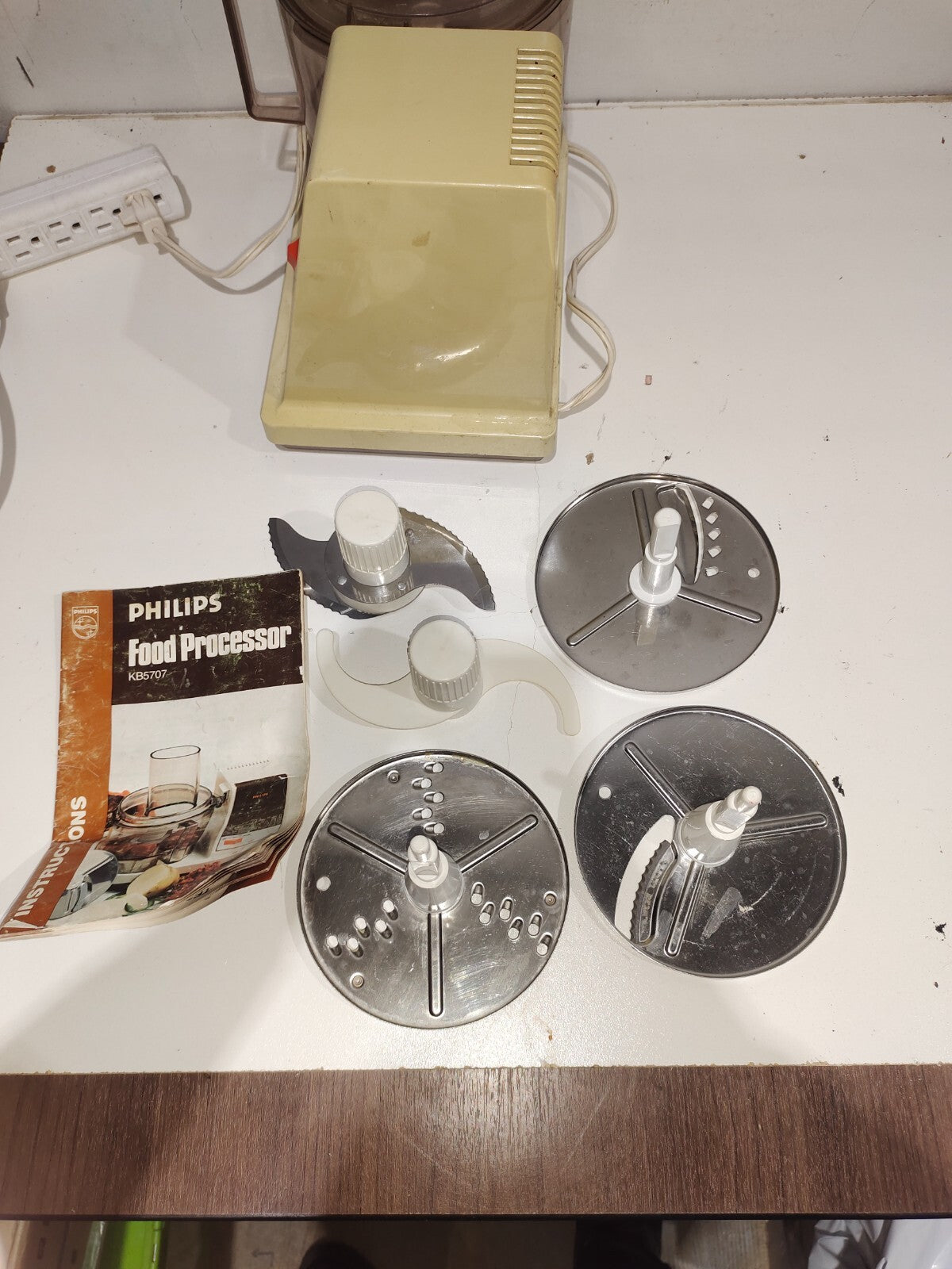 Vintage Philips KB5707 food Processor