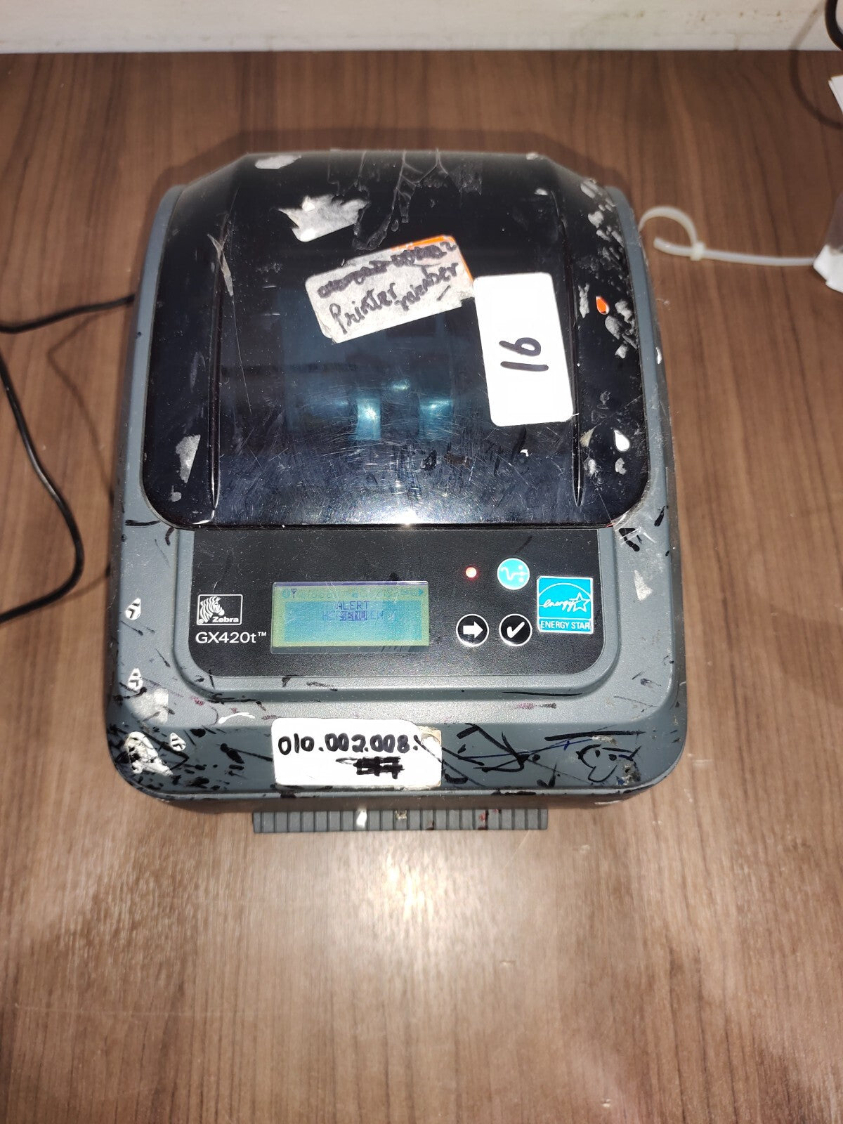 Zebra GX420t Desktop Direct /Thermal Transfer Printer GX42-102410-000 - 2