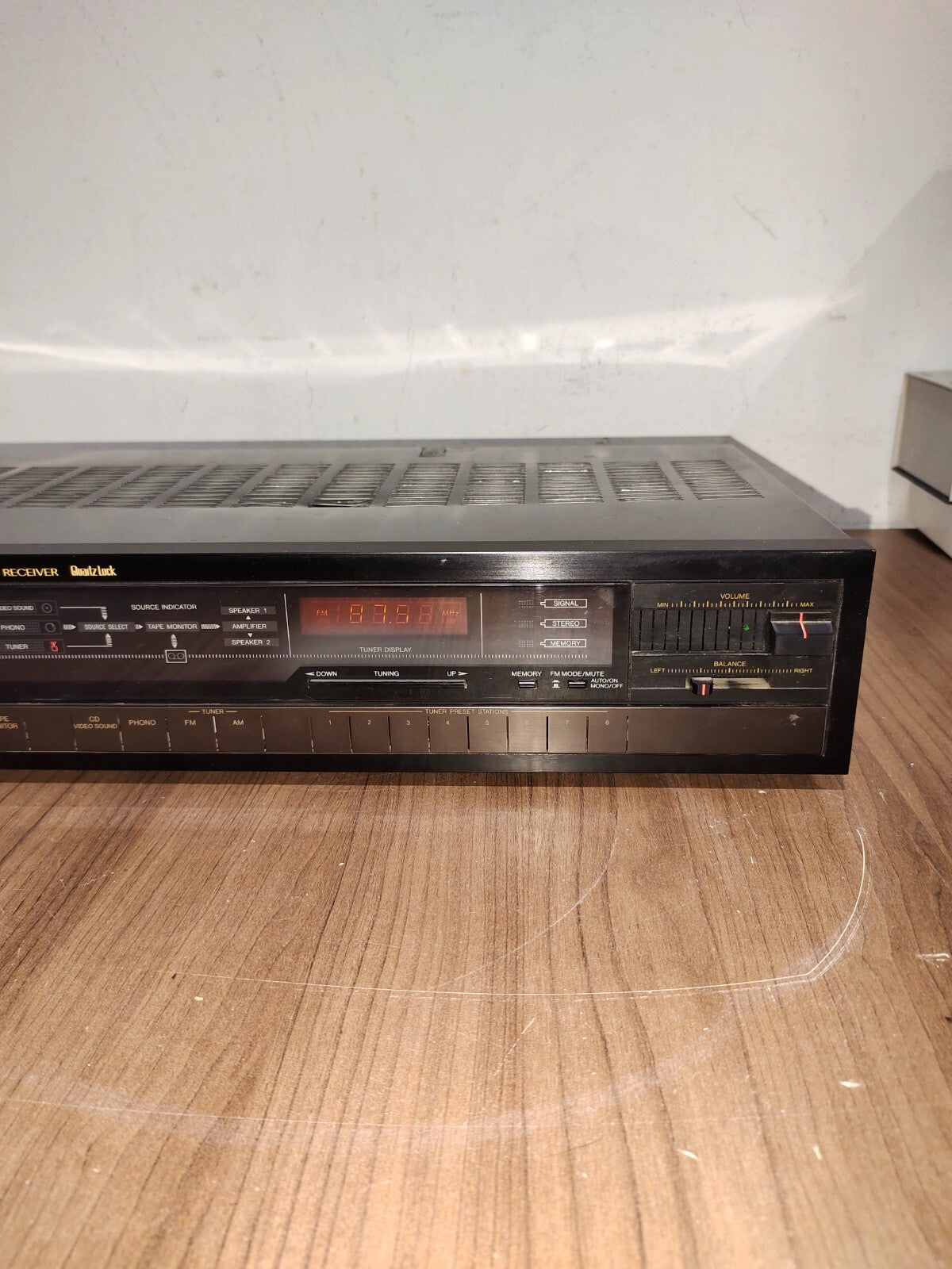 JVC RX-150 FM/AM Digital Synthesizer Receiver Quartzlock