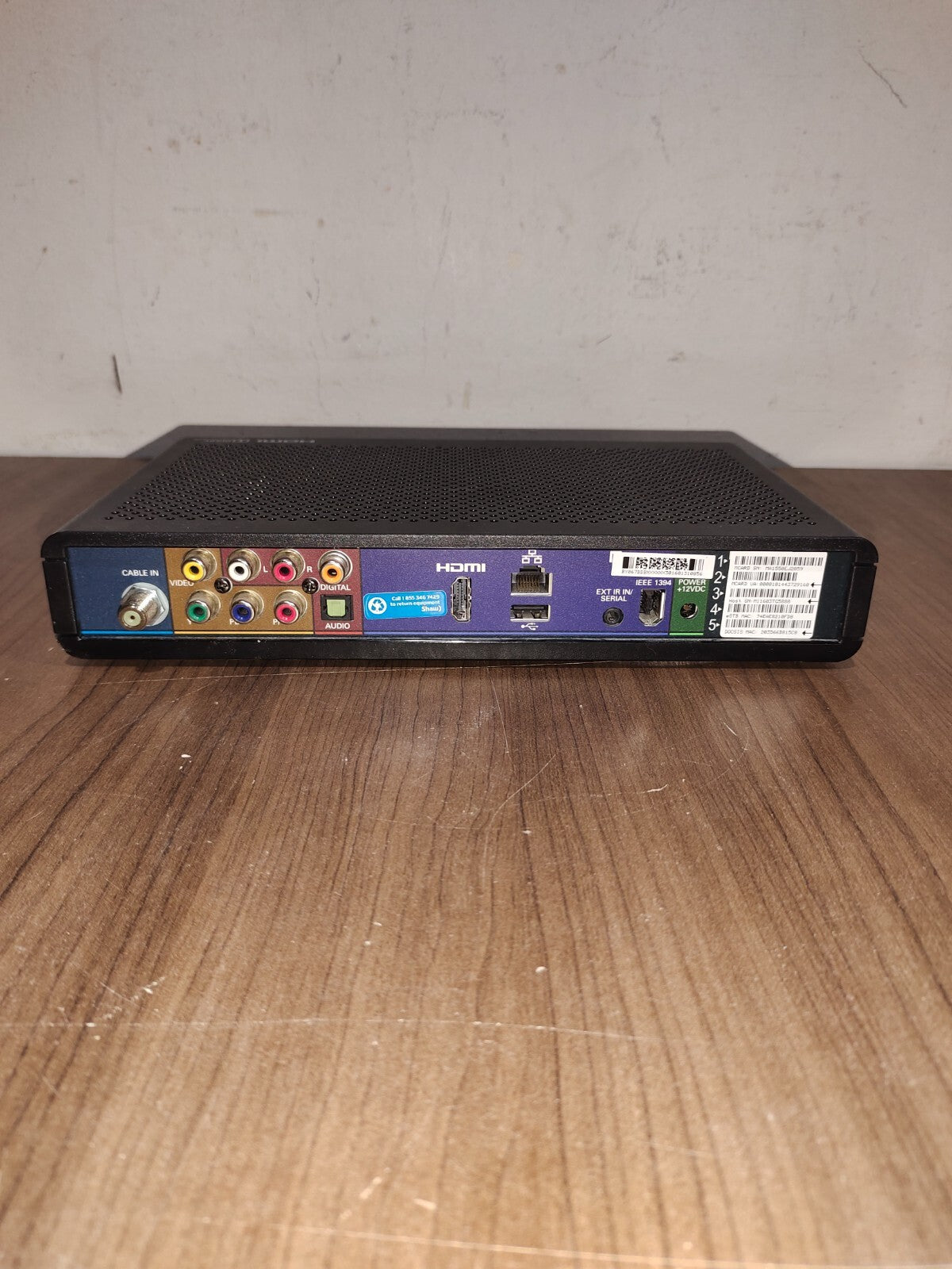 Arris Set-Top Box DCX3220/C710/001- Black- (13872) - 1