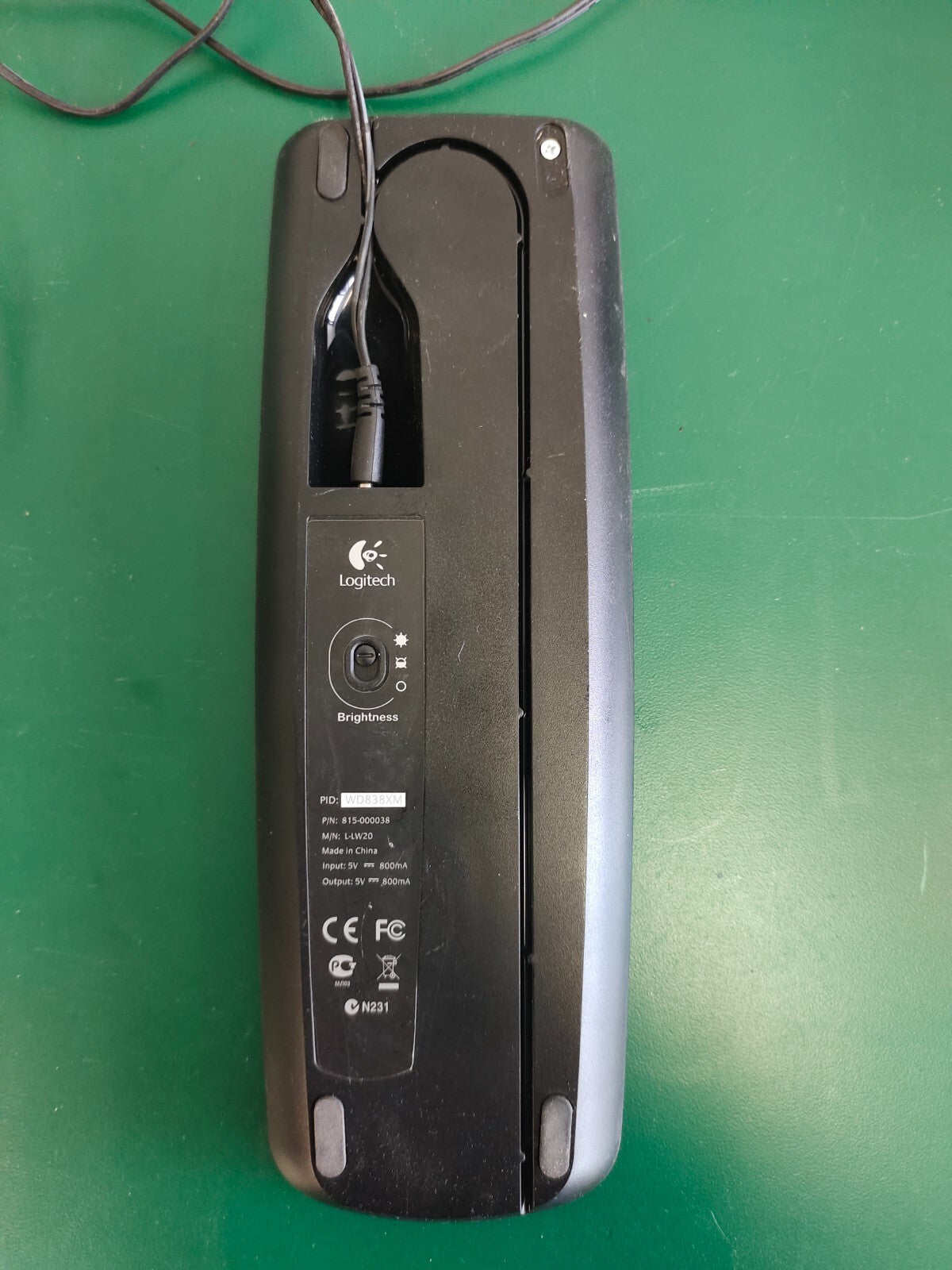 Logitech Harmony One R-IY17 Universal Remote Control Tested With Power Cord