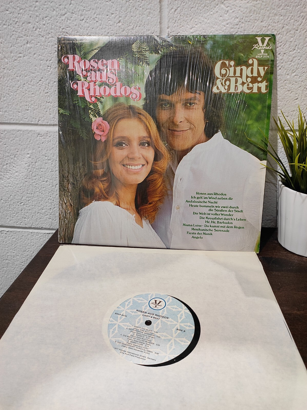 Cindy & Bert - Rosen Aus Rhodos Vinyl
