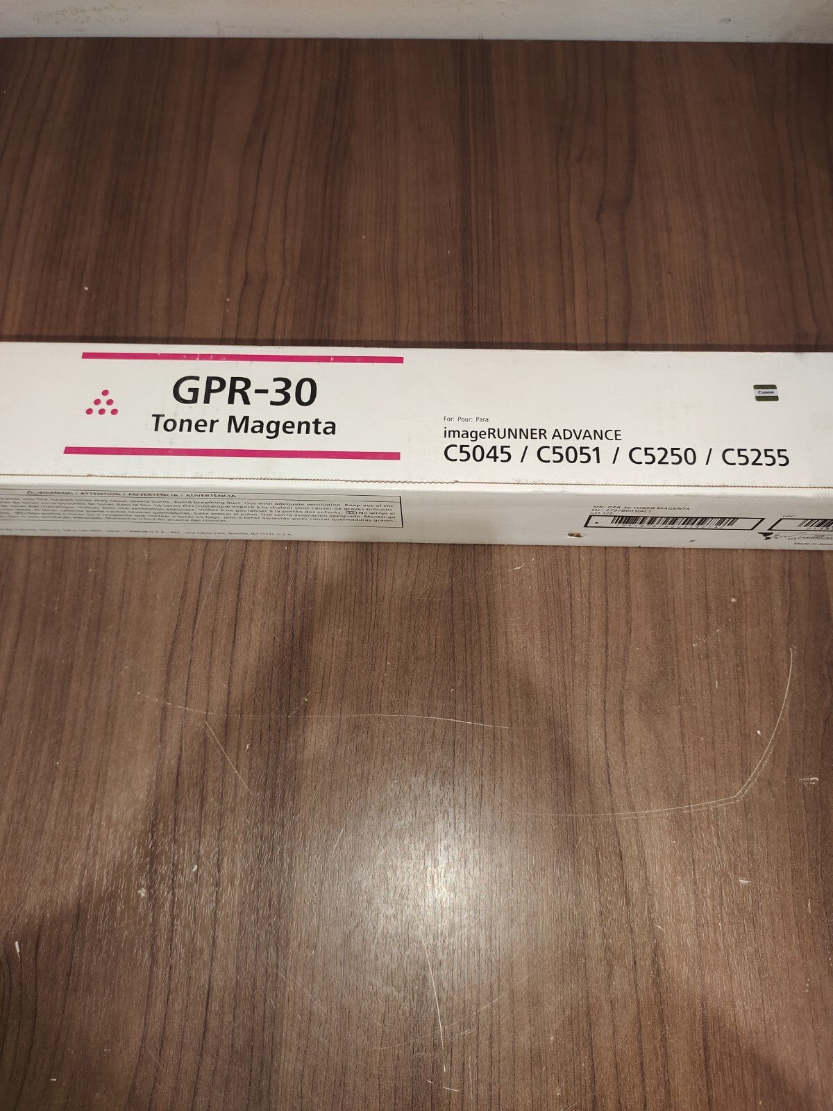 Genuine Canon GPR30 Magenta Toner Cartridge - NEW SEALED