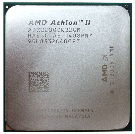 2 PACK AMD Athlon II (2) AM3 CPUs Untested Lot of 2 For Parts