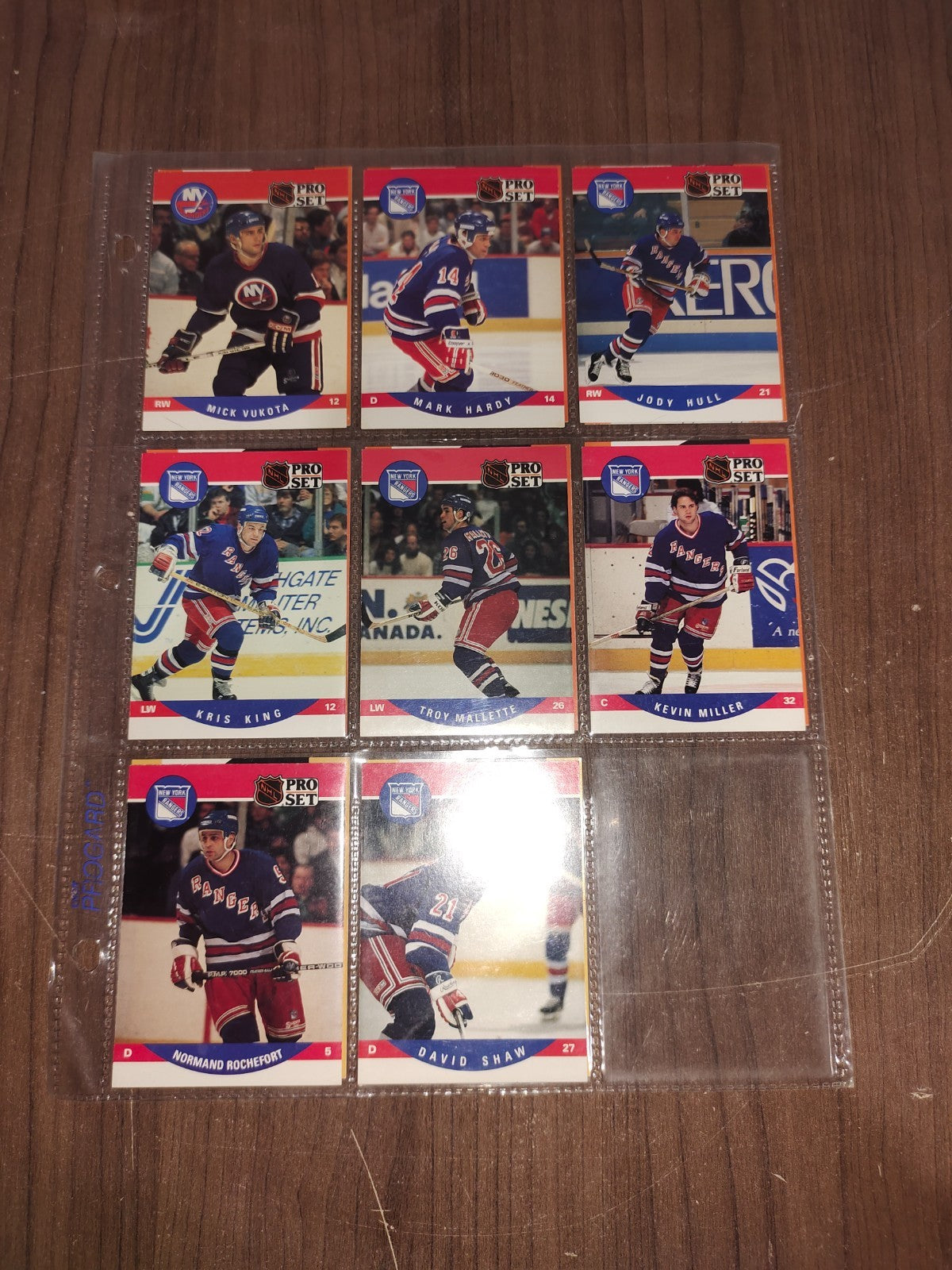 Rare Collectible NHL - Assorted Cards (Set - 10) PRO-SET - Set of 16 Cards