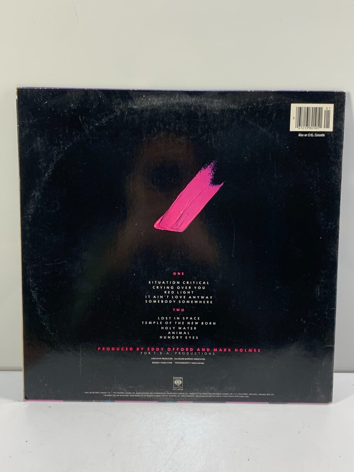 Platinum Blonde - Alien Shores 12" LP 1985 Rock Pop Rock PCC 80105