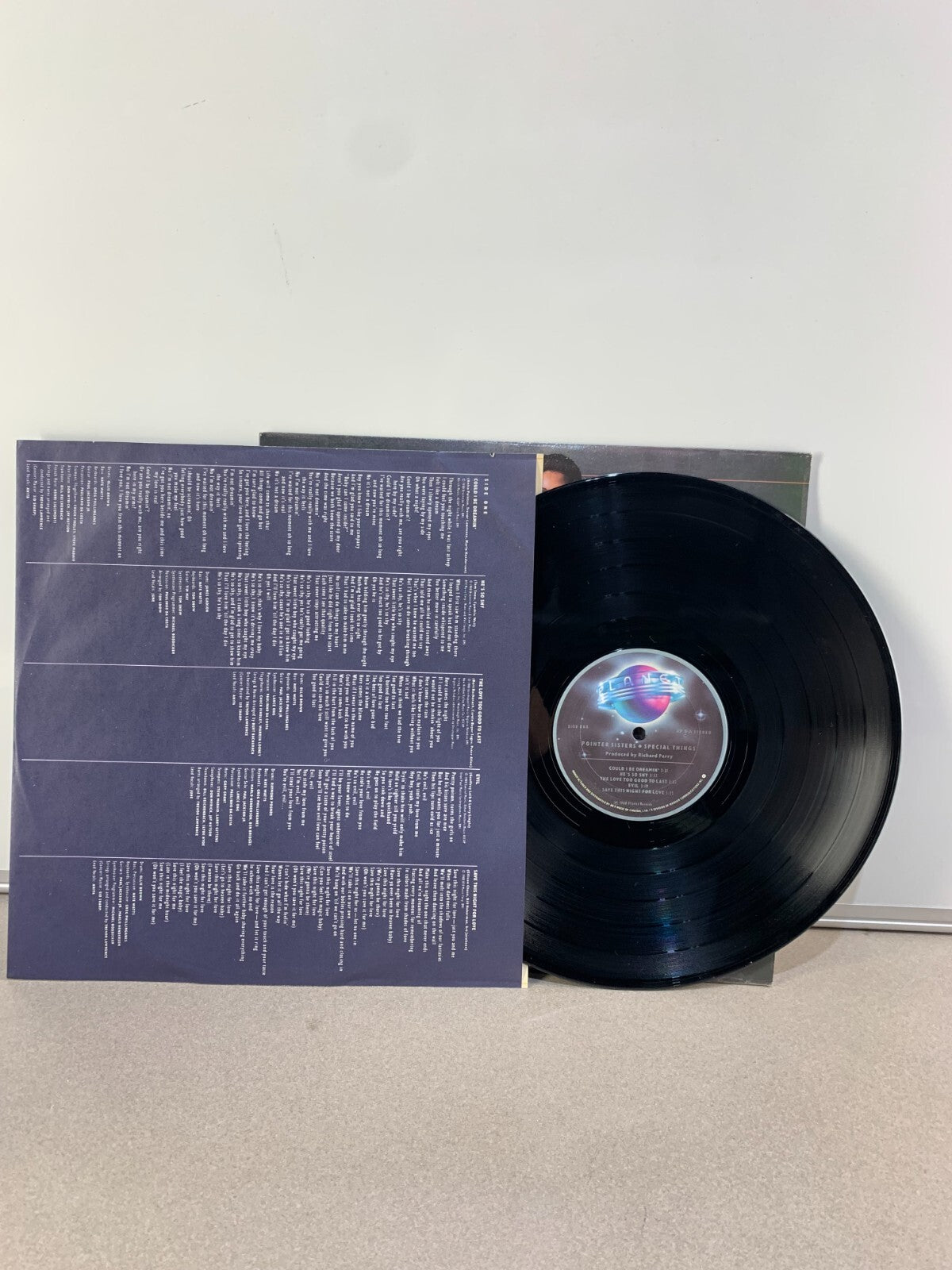 Pointer Sisters - Special Things - Vinyl LP Record Album 1980 Excellent