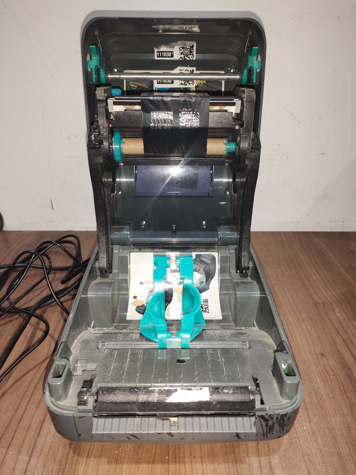 Zebra GX420t (GX42-102711-000) Thermal Label Printer USB Bluetooth - 6