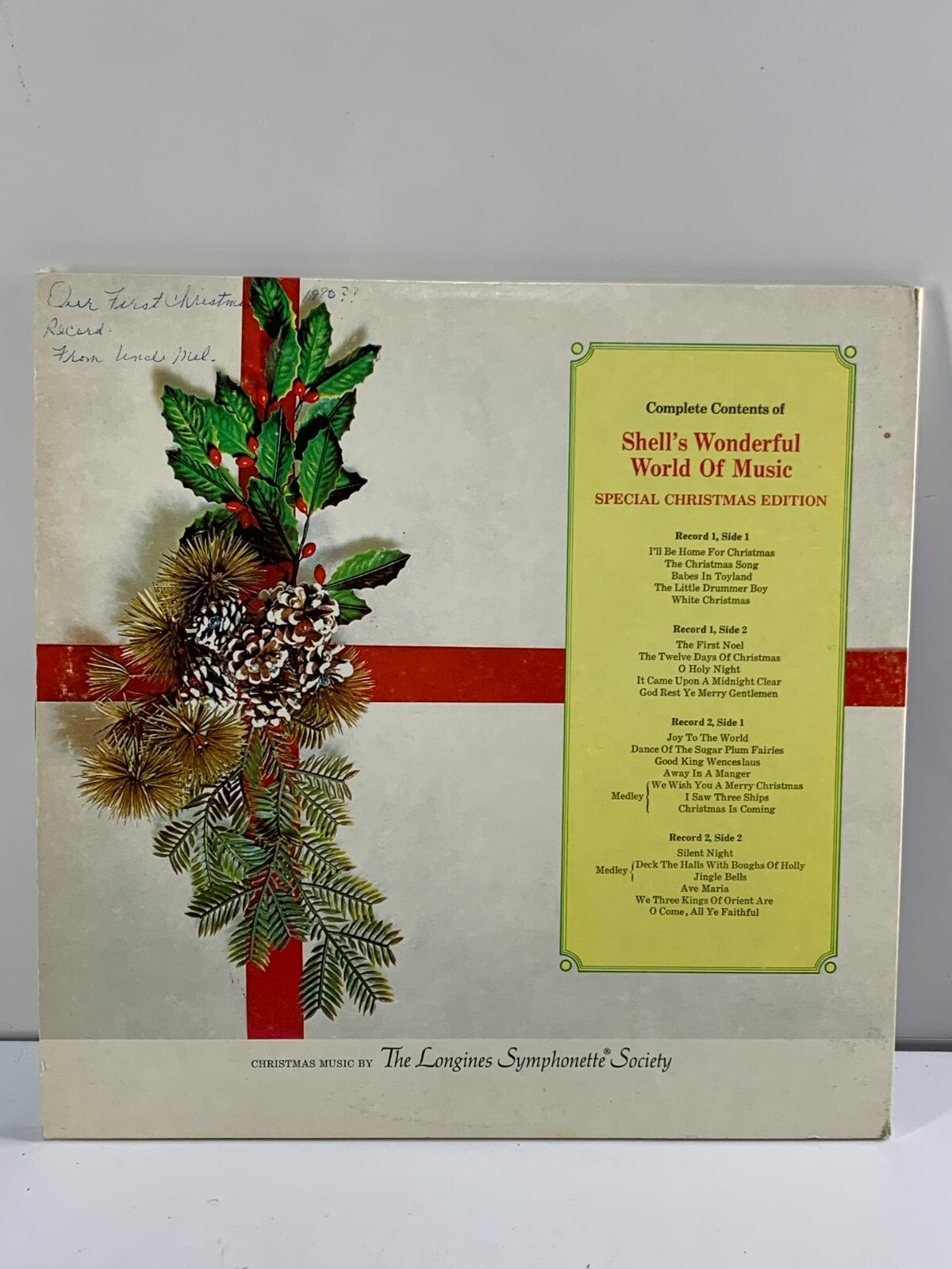 Shell's Wonderful World Of Music The Longines Symphonette Society LWSH-5 Special