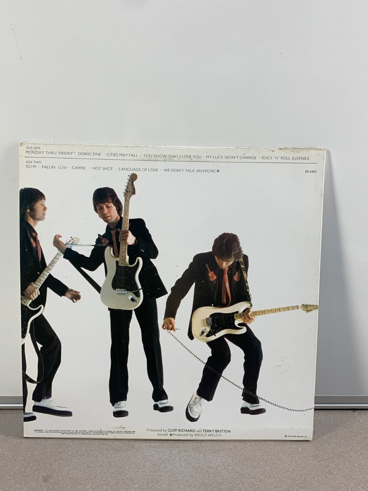 CLIFF RICHARD - ROCK 'N' ROLL JUVENILE - Vinyl LP - EMI - 1979 -VG