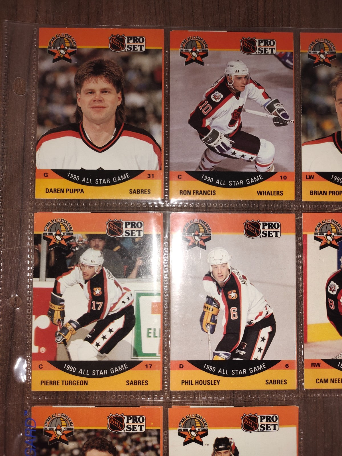 Rare Collectible NHL - Assorted Cards (Set - 5-55) PRO-SET - Set of 16 Cards