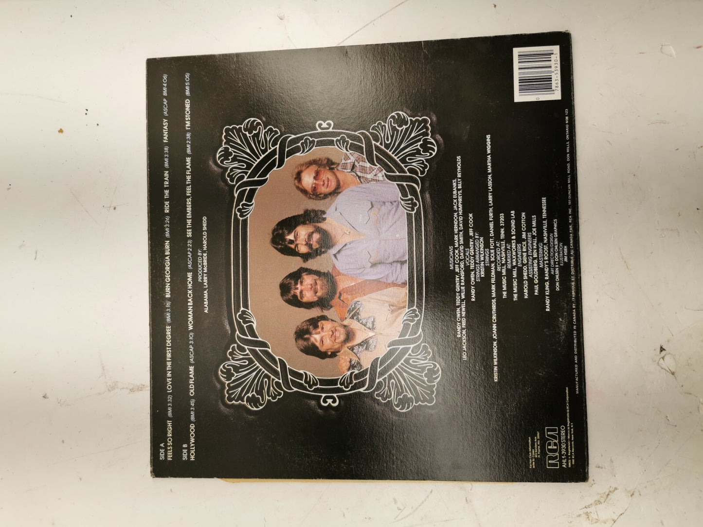 Alabama Feels So Right (Vinyl, 1981) RCA Victor Record Album