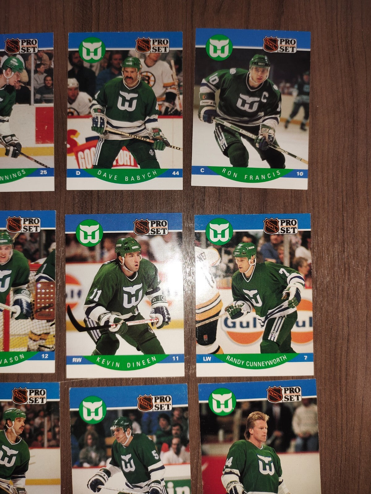 Rare Collectible NHL - Hartford Whalers Cards PRO-SET - Set of 16 Cards