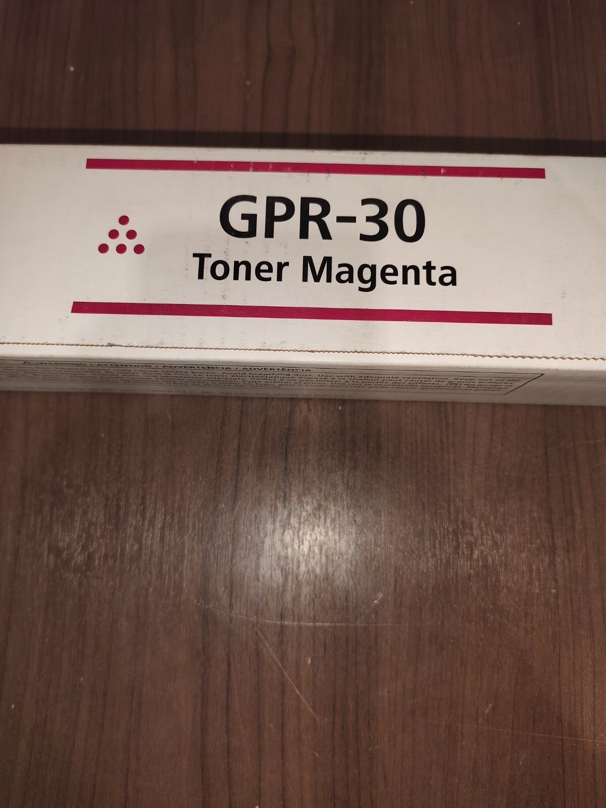 Genuine Canon GPR30 Magenta Toner Cartridge - NEW SEALED