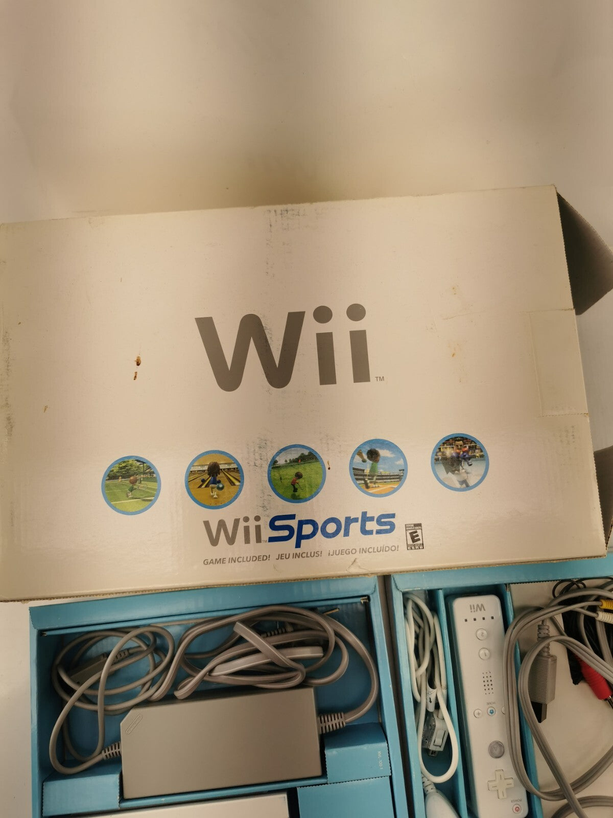 Nintendo Wii Game Console + More Attachments