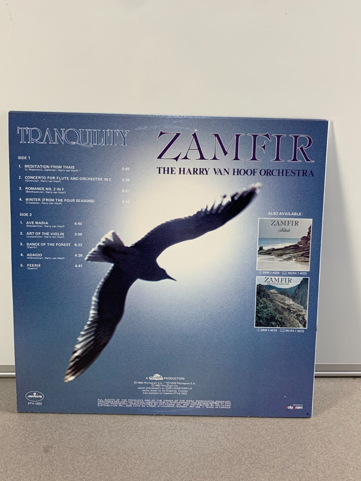 Zamfir - Tranquility - Mercury Record (LP, Vinyl)