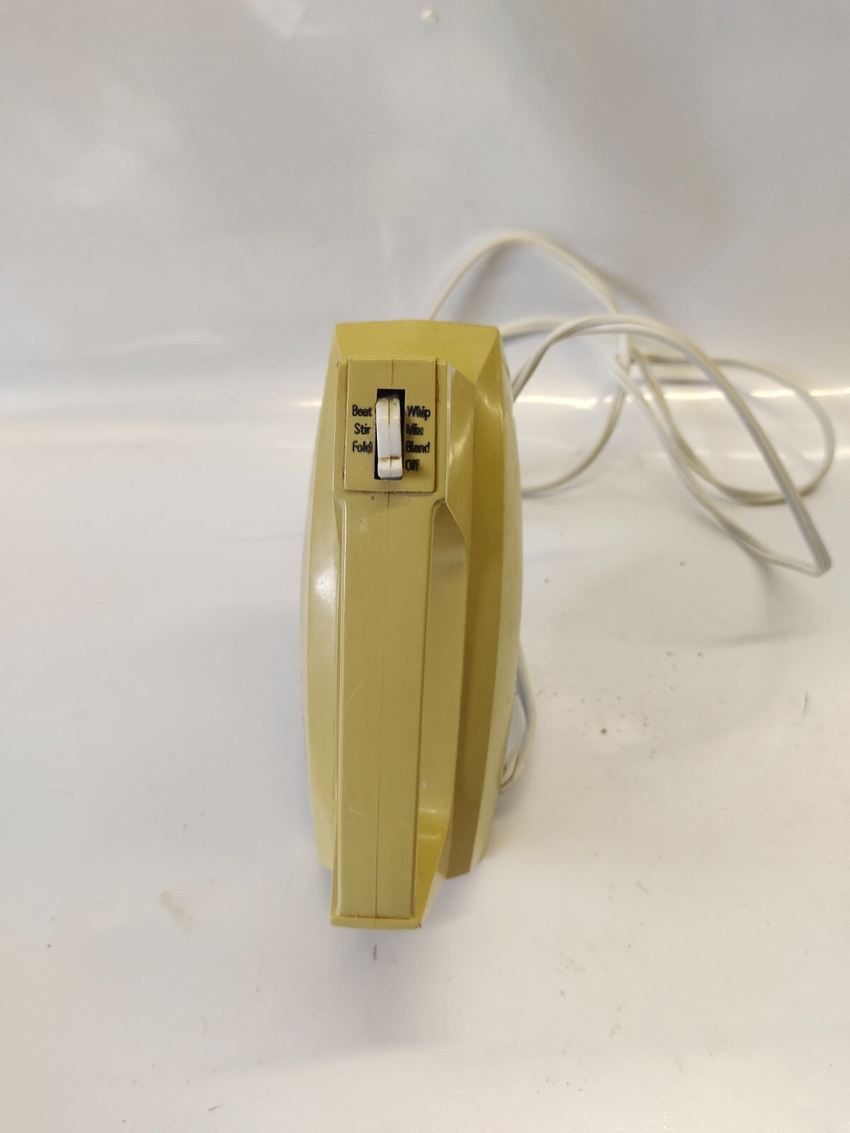 Sunbeam Electric Corded Mixmaster Hand Blender Mixer, White