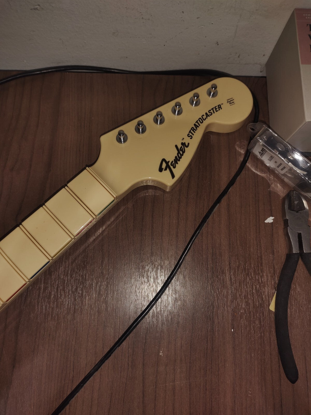 Harmonix Rock Band Guitar Xbox 360 Fender Stratocaster Wired - 822152
