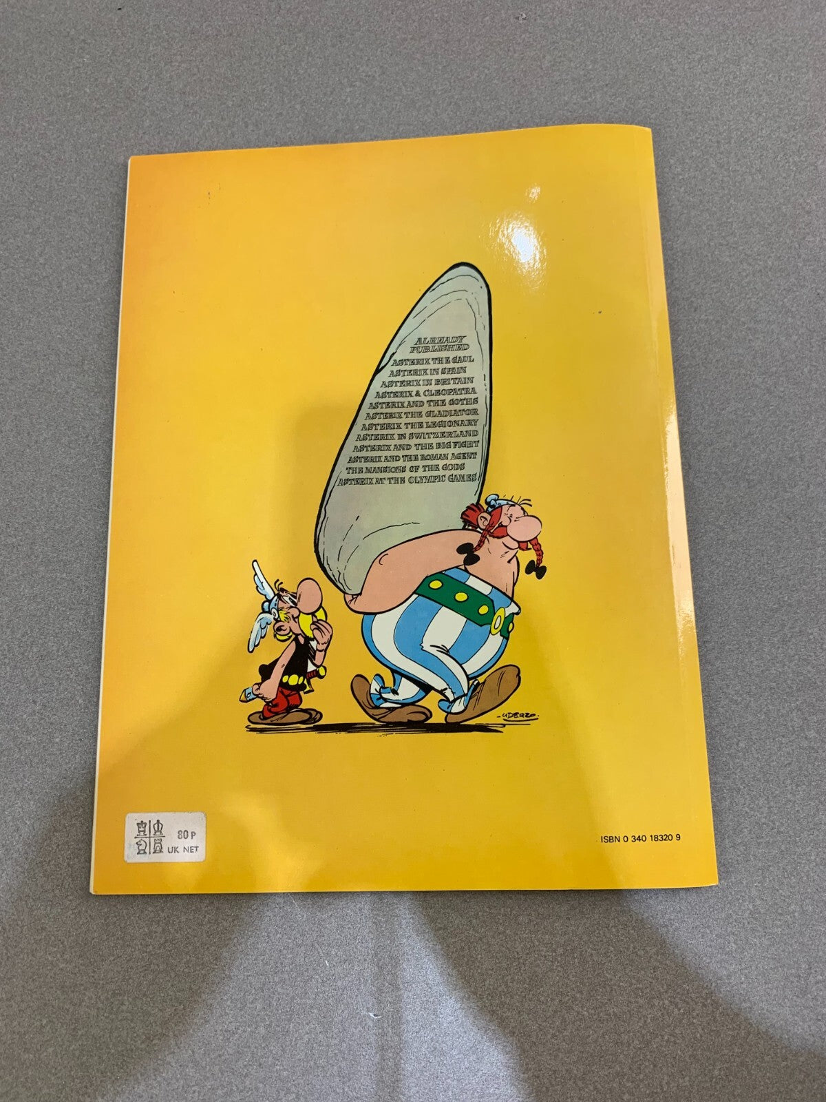'Asterix The Gladiator' An Asterisk Adventure by Goscinny and Uderzo