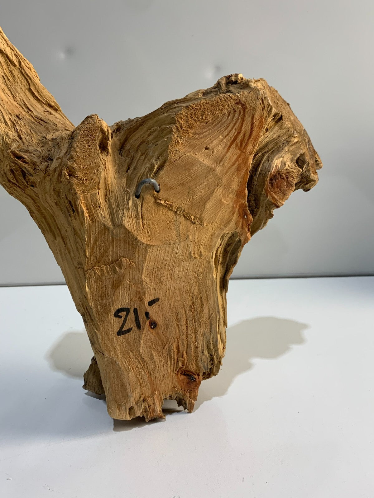 “Man of the Woods” hand crafted wooden statue/wall hanging, Rare, unique