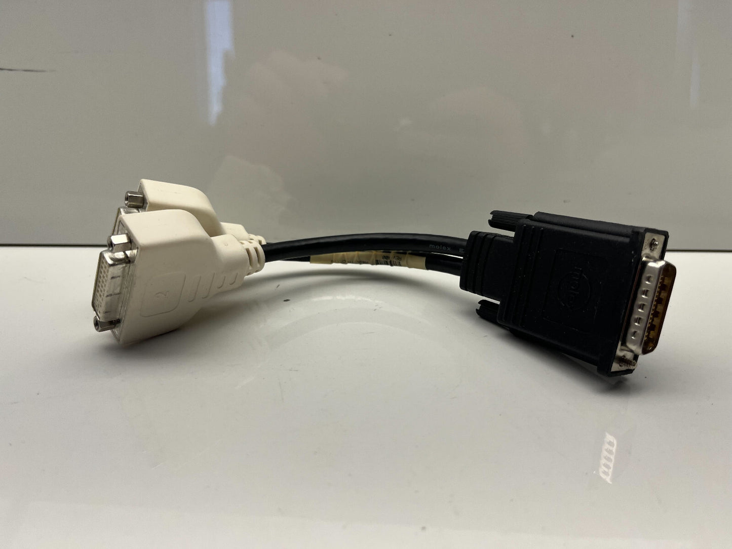 DMS-59 to 2x DVI-I Breakout Adapter Cable Molex