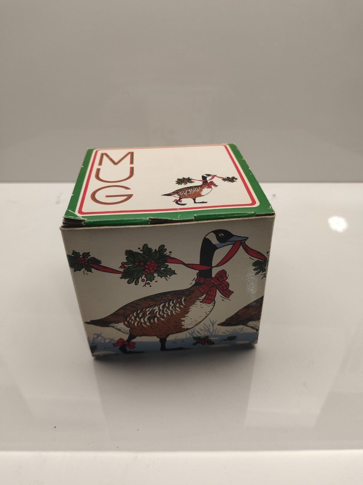 Potpourri Press White Geese Christmas Marvelous Coffee Mug