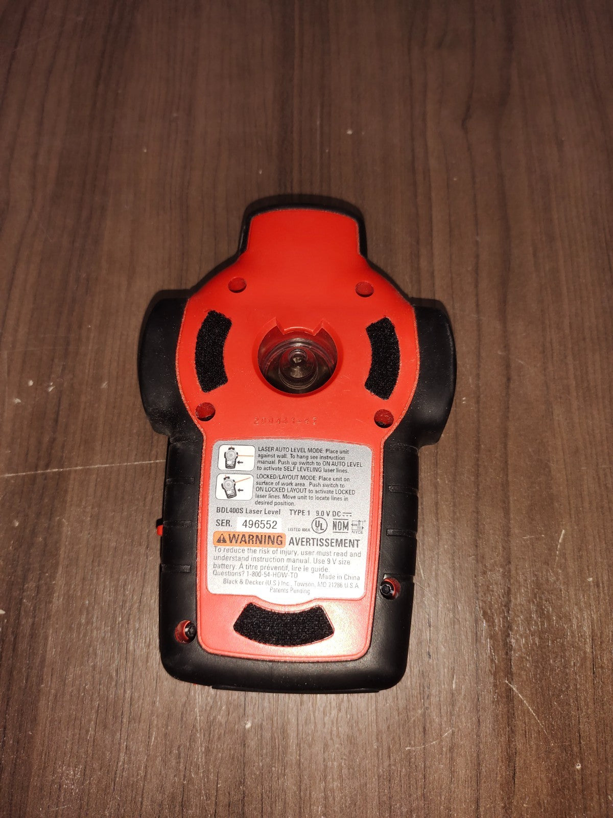 Black + Decker Crosshair Auto Laser level - BDL400S