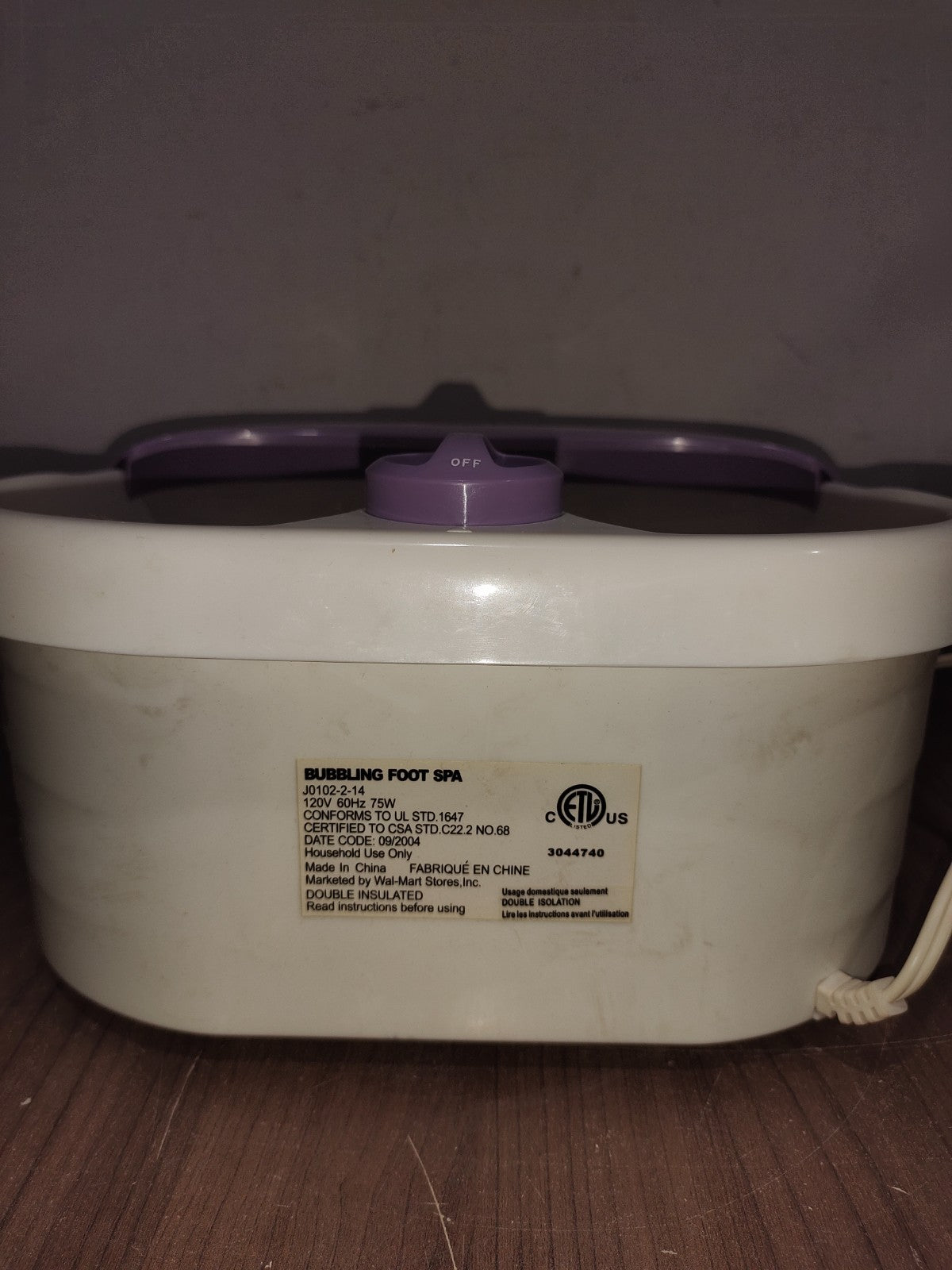 Foot Spa Bath Massager with Heat & Bubbles Massage Pedicure Tub Foot Soaker Gift