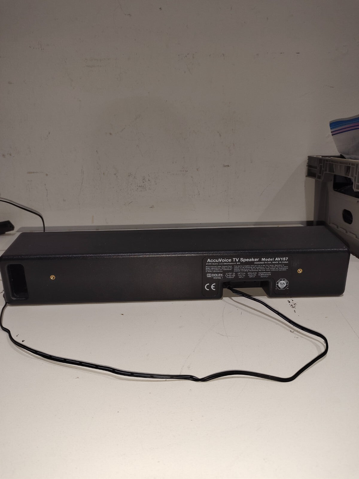 ZVOX AccuVoice AV157 Dialogue Boosting TV Speaker Sound Bar