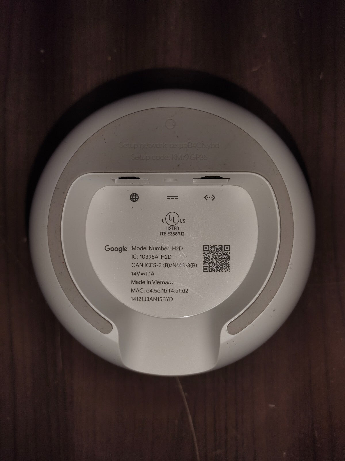 Google Nest WiFi H2D 2nd Gen Mesh AC2200 Router