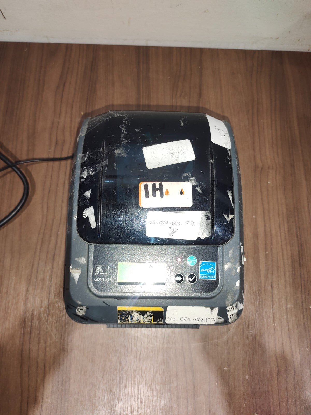 Zebra GX420t (GX42-102711-000) Thermal Label Printer USB Bluetooth-1