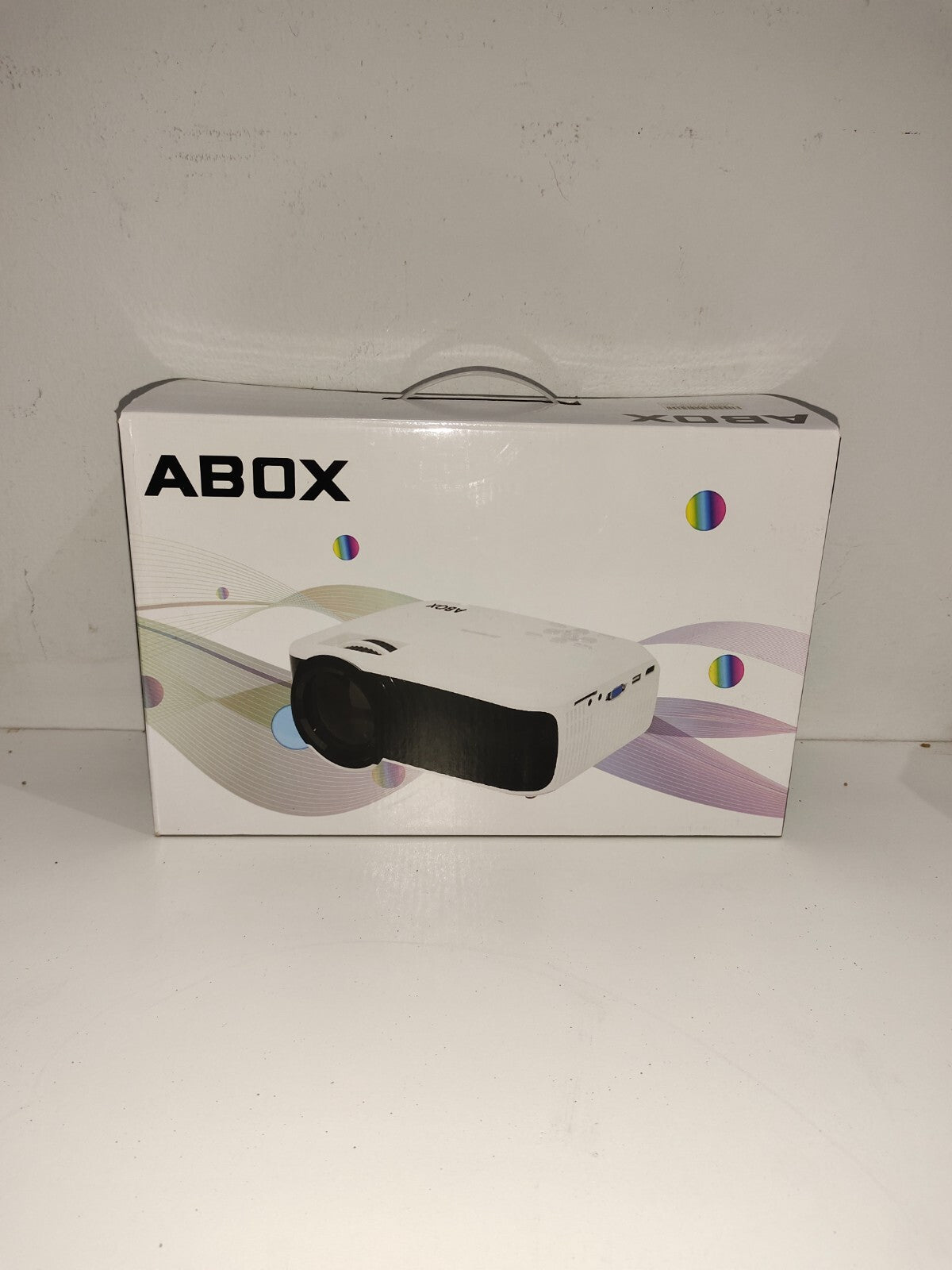 Abox T22 Led Video Projector - White
